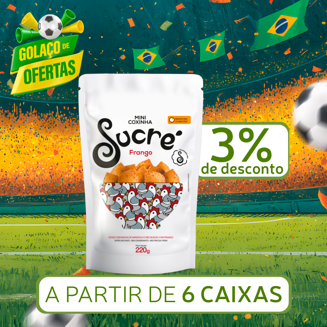 Coxinha de Frango 220g - Sucr&eacute;